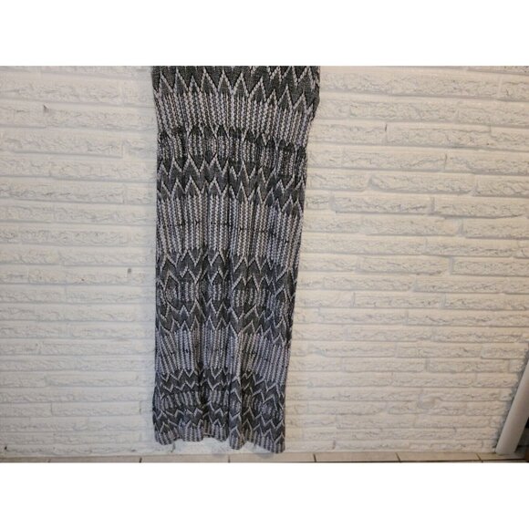 Faded Glory Womens Dress Extra Large XL Sheath Maxi Sleeveless GEO24E - Picture 3 of 9